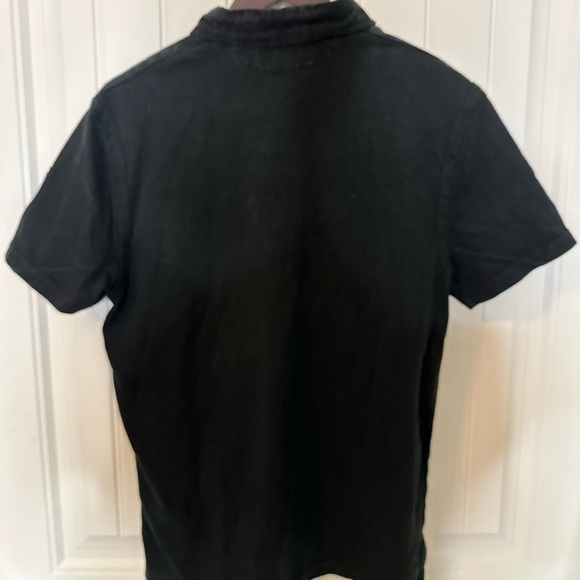 Polo by Ralph Lauren Vintage Black Medium Polo Shirt 381 Bleeker Rl67 - Picture 5 of 5